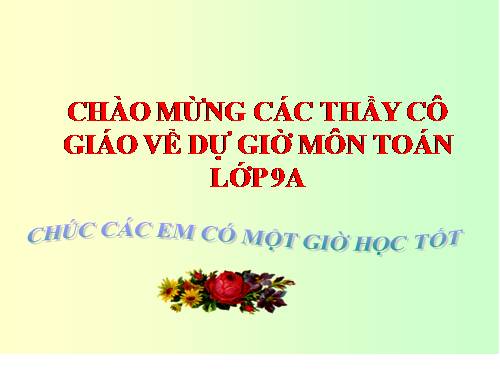 Chương II. §3. Đồ thị của hàm số y = ax + b (a ≠ 0)