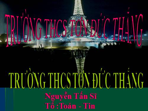 Chương II. §3. Đồ thị của hàm số y = ax + b (a ≠ 0)
