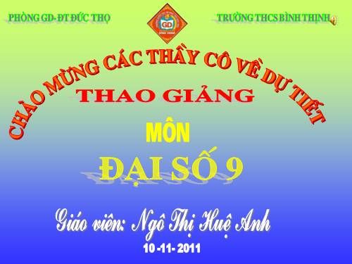 Chương II. §2. Hàm số bậc nhất