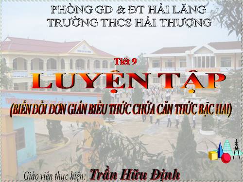 Các bài Luyện tập