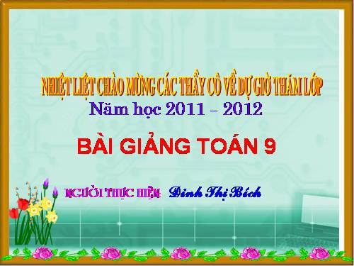 Chương II. §2. Hàm số bậc nhất