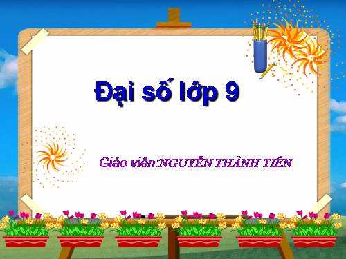Chương II. §2. Hàm số bậc nhất
