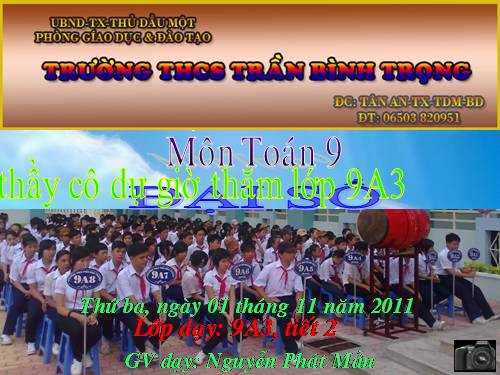 Chương II. §2. Hàm số bậc nhất