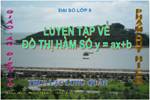 Chương II. §3. Đồ thị của hàm số y = ax + b (a ≠ 0)