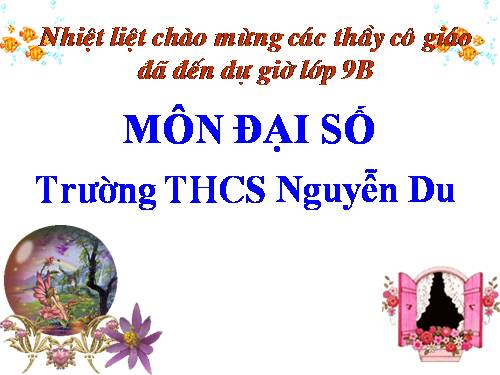 Chương I. §6. Biến đổi đơn giản biểu thức chứa căn thức bậc hai