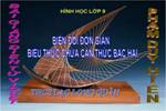 Chương I. §7. Biến đổi đơn giản biểu thức chứa căn thức bậc hai (tiếp theo)