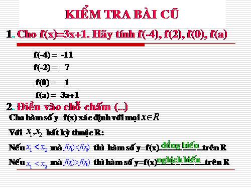 Chương II. §2. Hàm số bậc nhất