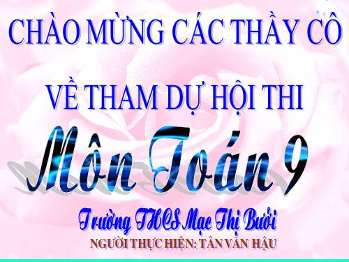 Chương II. §4. Đường thẳng song song và đường thẳng cắt nhau