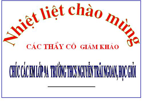 Các bài Luyện tập