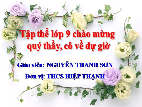 Chương IV. §8. Giải bài toán bằng cách lập phương trình