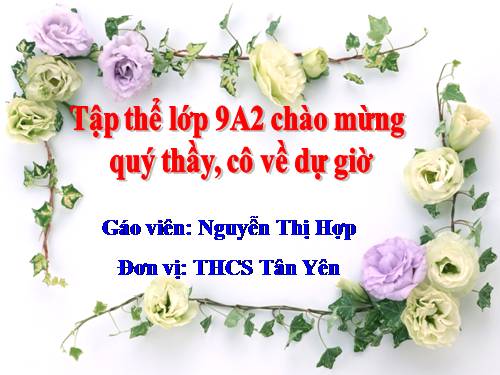 Chương IV. §8. Giải bài toán bằng cách lập phương trình