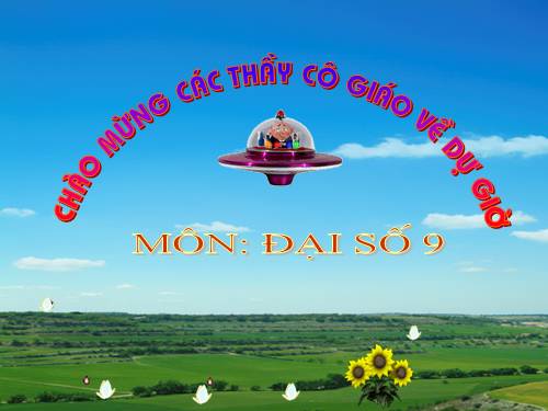 Chương IV. §7. Phương trình quy về phương trình bậc hai