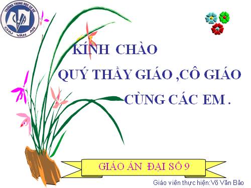 Chương II. §4. Đường thẳng song song và đường thẳng cắt nhau