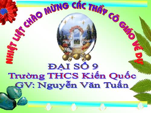 Chương IV. §6. Hệ thức Vi-ét và ứng dụng