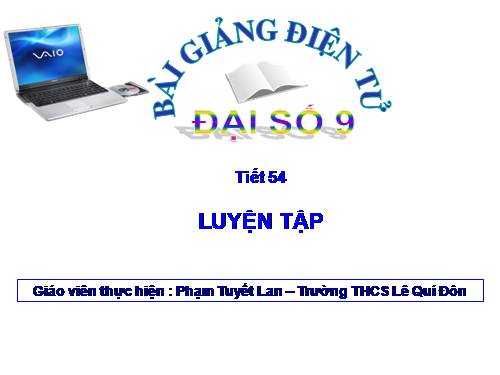 Các bài Luyện tập