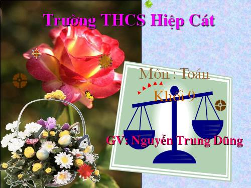 Chương IV. §4. Công thức nghiệm của phương trình bậc hai