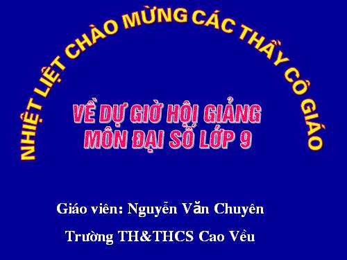 Chương IV. §8. Giải bài toán bằng cách lập phương trình