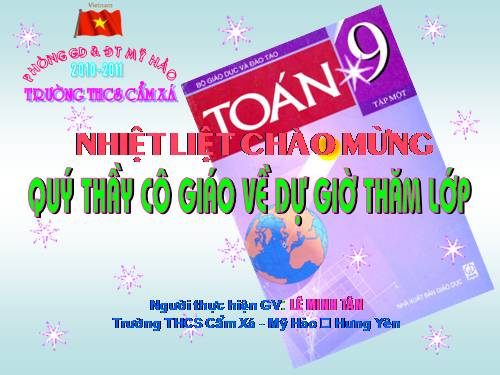 Chương I. §6. Biến đổi đơn giản biểu thức chứa căn thức bậc hai