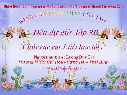 Chương IV. §6. Hệ thức Vi-ét và ứng dụng