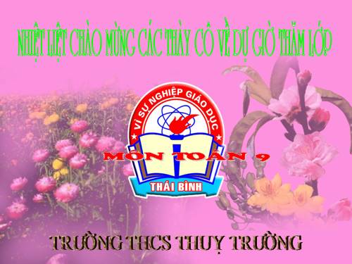 Chương II. §2. Hàm số bậc nhất