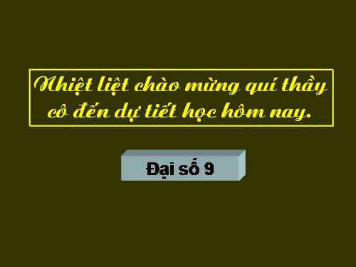 Ôn tập Chương II. Hàm số bậc nhất