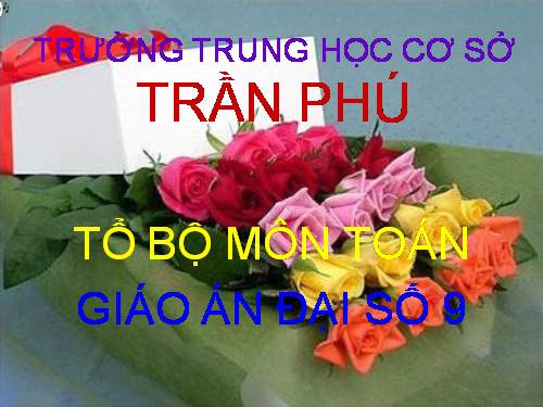 Ôn tập Chương IV. Hàm số y = ax² (a ≠ 0). Phương trình bậc hai một ẩn