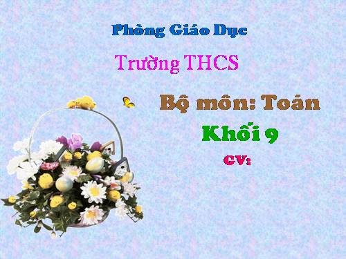 Chương IV. §4. Công thức nghiệm của phương trình bậc hai