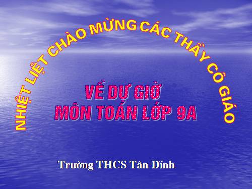Chương III. §2. Hệ hai phương trình bậc nhất hai ẩn