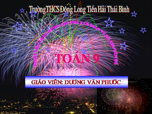 Chương II. §4. Đường thẳng song song và đường thẳng cắt nhau
