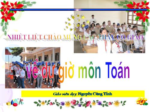 Chương III. §1. Phương trình bậc nhất hai ẩn