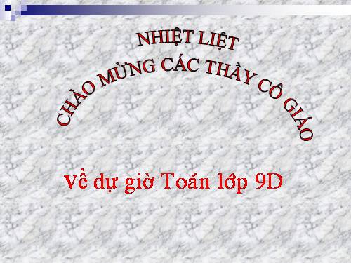 Chương II. §4. Đường thẳng song song và đường thẳng cắt nhau