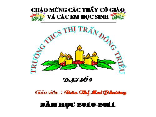 Chương I. §9. Căn bậc ba