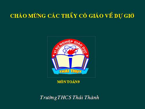 Chương III. §3. Giải hệ phương trình bằng phương pháp thế