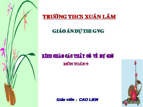 Ôn tập Chương II. Hàm số bậc nhất