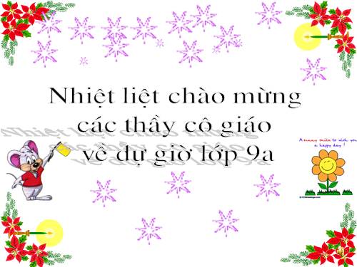 Chương II. §4. Đường thẳng song song và đường thẳng cắt nhau