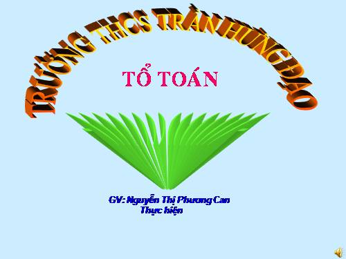 Chương II. §3. Đồ thị của hàm số y = ax + b (a ≠ 0)