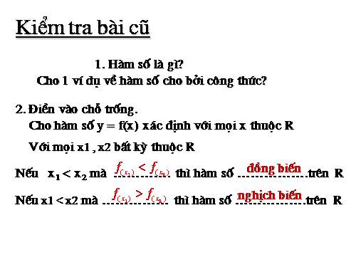 Chương II. §2. Hàm số bậc nhất