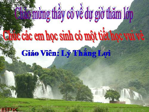 Các bài Luyện tập