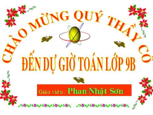 Chương II. §3. Đồ thị của hàm số y = ax + b (a ≠ 0)