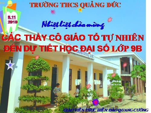 Chương II. §4. Đường thẳng song song và đường thẳng cắt nhau