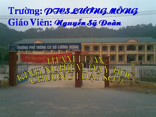 Ôn tập Chương I. Căn bậc hai. Căn bậc ba