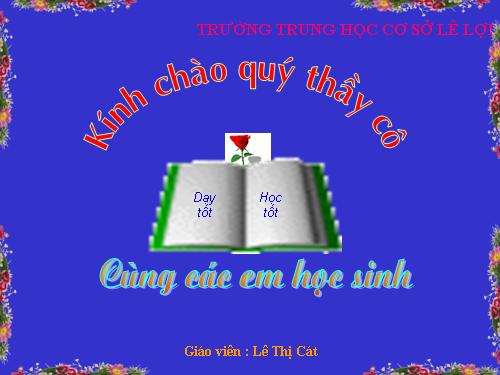 Các bài Luyện tập