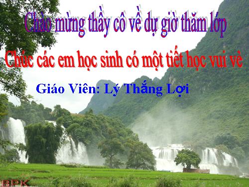 Chương II. §3. Đồ thị của hàm số y = ax + b (a ≠ 0)