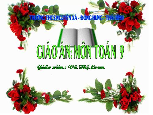 Chương II. §4. Đường thẳng song song và đường thẳng cắt nhau