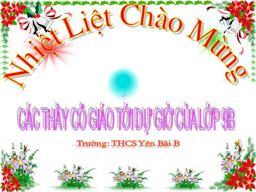 Chương II. §2. Hàm số bậc nhất