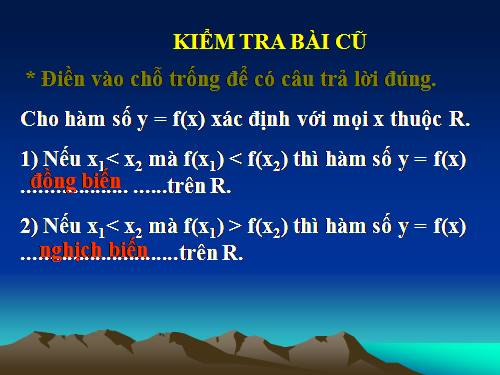 Chương II. §2. Hàm số bậc nhất