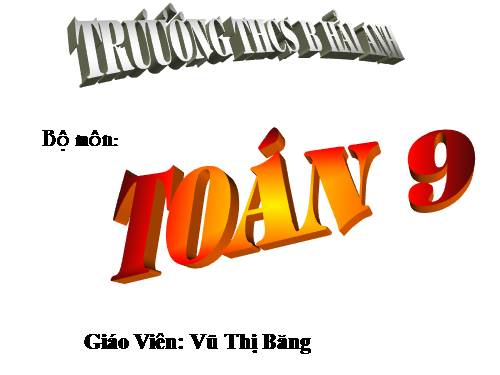 Chương II. §2. Hàm số bậc nhất