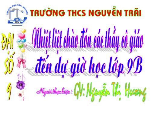 Ôn tập Chương IV. Hàm số y = ax² (a ≠ 0). Phương trình bậc hai một ẩn
