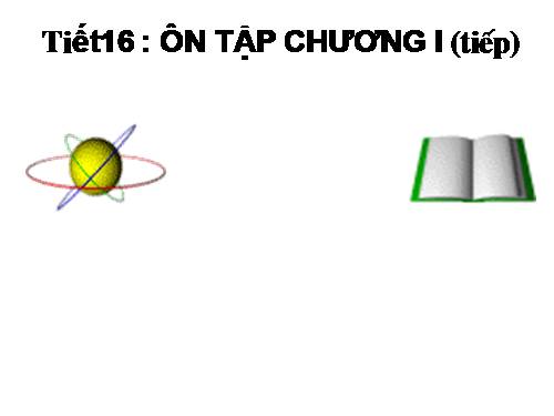 Ôn tập Chương I. Căn bậc hai. Căn bậc ba