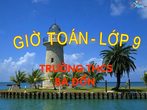 Chương I. §8. Rút gọn biểu thức chứa căn thức bậc hai